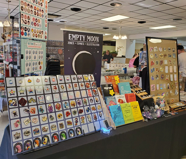 Empty Moon Convention Booth